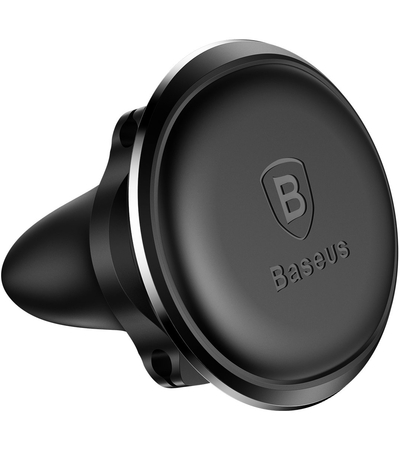 Автомобильный держатель Baseus Magnetic Air Vent (SUGX-A01) Black, изображение 3 - GOODMi