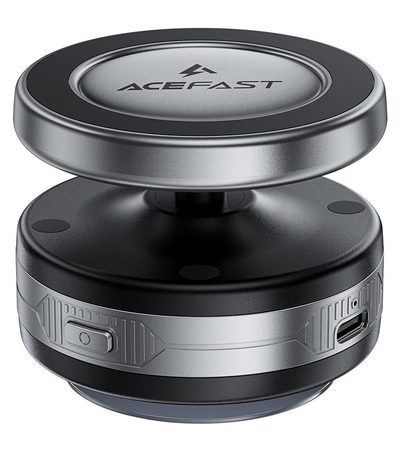 Автомобильный держатель ACEFAST E29 Magnetic Wireless Charging 15W Grey, изображение 4 - GOODMi