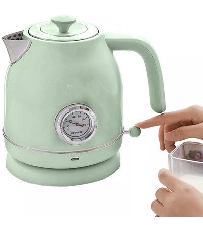 Чайник Qcooker Retro Kettle Green (QS-1701 / CS-SH01), Цвет: Зеленый, изображение 4 - GOODMi