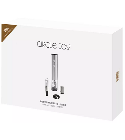 Набор аксессуаров для вина Circle Joy Gift Set 4 in 1 (CJ-TZ02), изображение 5 - GOODMi