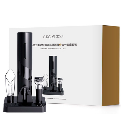 Набор аксессуаров для вина Circle Joy 5 in 1 (CJ-TZ08), изображение 8 - GOODMi