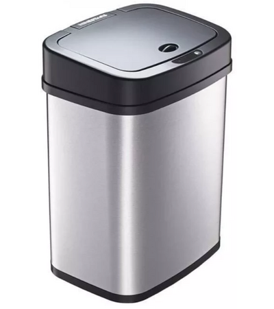Умное мусорное ведро Ninestars Stainless Trash Can (12л) DZT-12-5, изображение 2 - GOODMi