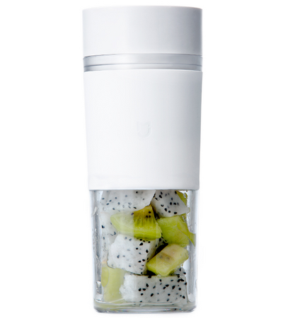 Портативный блендер Mijia Portable Juicer Cup (MJZZB01PL) White, изображение 4 - GOODMi
