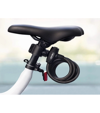 Тросовый замок HIMO L150 Черный, изображение 2 - GOODMi