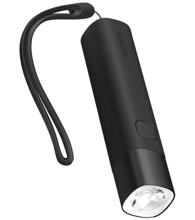 Фонарик Solove X3S Black, изображение 2 - GOODMi