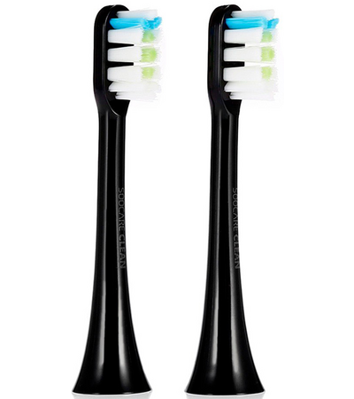 Сменная насадка для зубной щетки SC X3/X3U/V1/X5 Black, Цвет: Черный, изображение 2 - GOODMi