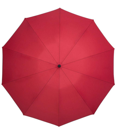 Зонт Zuodu с фонариком и светоотражателем Red, Цвет: Красный, изображение 3 - GOODMi