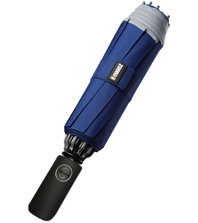 Зонт Zuodu с фонариком Blue, Цвет: Синий, изображение 3 - GOODMi