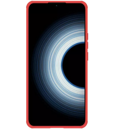 Чехол-накладка Nillkin Frosted Shield для Xiaomi 12T красный, изображение 4 - GOODMi