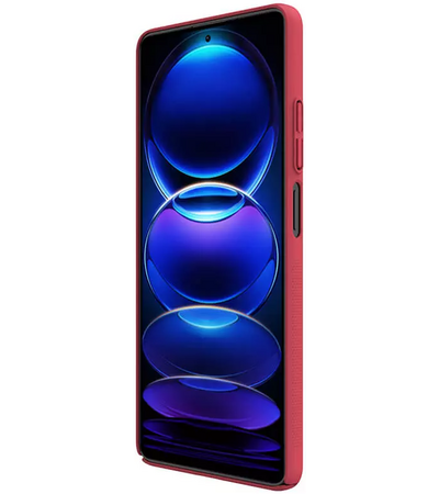 Чехол-накладка Nillkin FrostedShield для Redmi Note 12 Pro Plus красный, изображение 5 - GOODMi