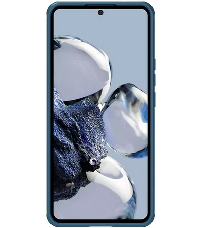 Чехол-накладка Nillkin Frosted Shield для Xiaomi 12T Pro синий, изображение 4 - GOODMi