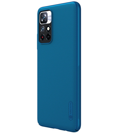 Чехол-накладка Nillkin FrostedShield для Redmi Note 11 синий, Основной цвет: Синий, изображение 2 - GOODMi