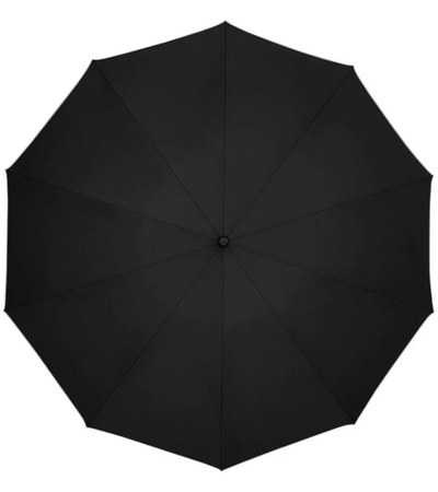 Зонт Zuodu с фонариком и светоотражателем Black, Цвет: Черный, изображение 5 - GOODMi