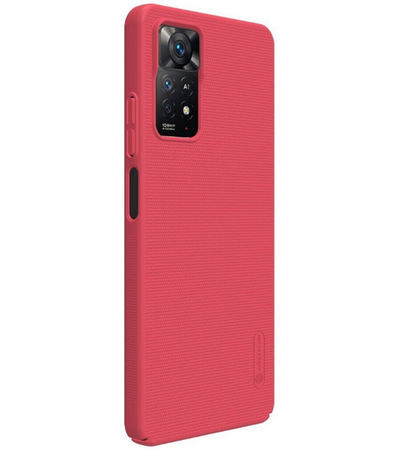 Чехол-накладка Nillkin FrostedShield для Redmi Note 11 Pro красный, Основной цвет: Красный, изображение 3 - GOODMi