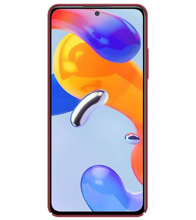 Чехол-накладка Nillkin FrostedShield для Redmi Note 11 Pro красный, Основной цвет: Красный, изображение 4 - GOODMi
