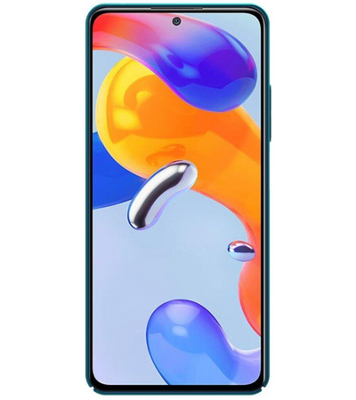 Чехол-накладка Nillkin FrostedShield для Redmi Note 11 Pro синий, Основной цвет: Синий, изображение 4 - GOODMi