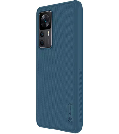 Чехол-накладка Nillkin Frosted Shield для Xiaomi 12T синий, изображение 3 - GOODMi