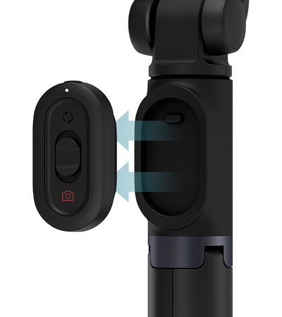 Трипод для смартфона Xiaomi Mi Bluetooth Zoom Black, изображение 6 - GOODMi