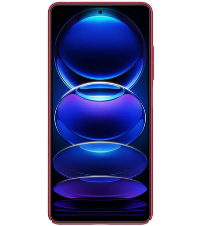 Чехол-накладка Nillkin FrostedShield для Redmi Note 12 Pro Plus красный, изображение 4 - GOODMi