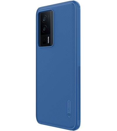 Чехол-накладка Nillkin FrostedShield для POCO F5 Pro синий, Основной цвет: Синий, изображение 2 - GOODMi