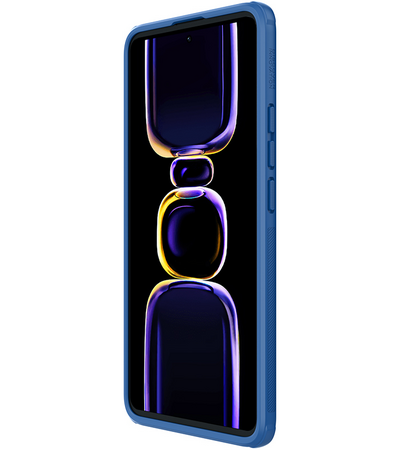 Чехол-накладка Nillkin FrostedShield для POCO F5 Pro синий, Основной цвет: Синий, изображение 5 - GOODMi