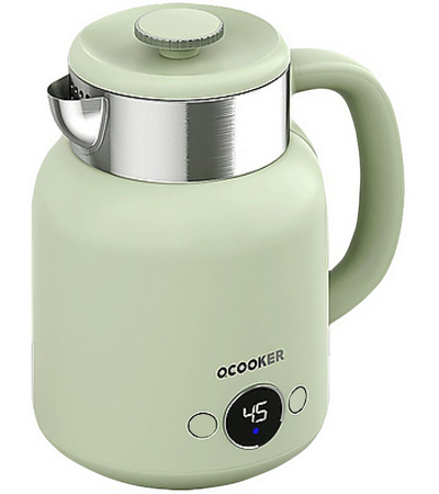 Чайник Qcooker Retro Kettle (CR-SH1501) Green, Цвет: Зеленый, изображение 2 - GOODMi