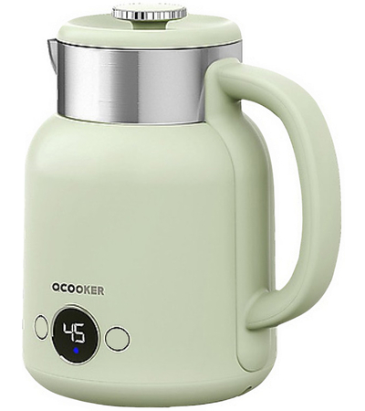 Чайник Qcooker Retro Kettle (CR-SH1501) Green, Цвет: Зеленый, изображение 3 - GOODMi