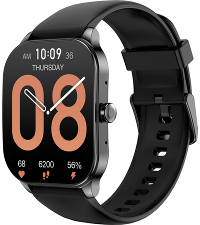 Часы Amazfit Pop 3S Black, Цвет, заявленный производителем: Black, изображение 3 - GOODMi