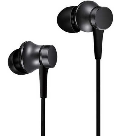 Наушники Xiaomi In-Ear Headphones Basic Black, Основной цвет наушников: Черные, изображение 2 - GOODMi