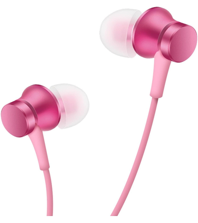 Наушники Xiaomi In-Ear Headphones Basic Pink, Основной цвет наушников: Розовые, изображение 2 - GOODMi