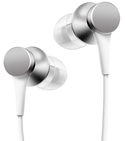 Наушники Xiaomi In-Ear Headphones Basic Silver, Основной цвет наушников: Серебристые, изображение 2 - GOODMi