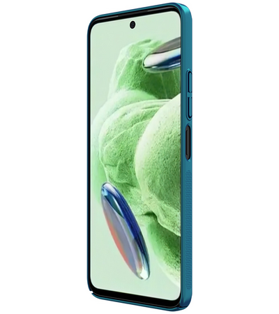Чехол-накладка Nillkin FrostedShield для Redmi 12 синий, Основной цвет: Синий, изображение 5 - GOODMi