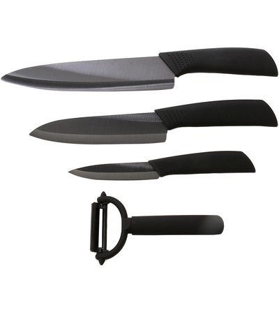 Набор ножей HuoHou Nano Ceramic Knife 4 шт. (HU0010), изображение 3 - GOODMi