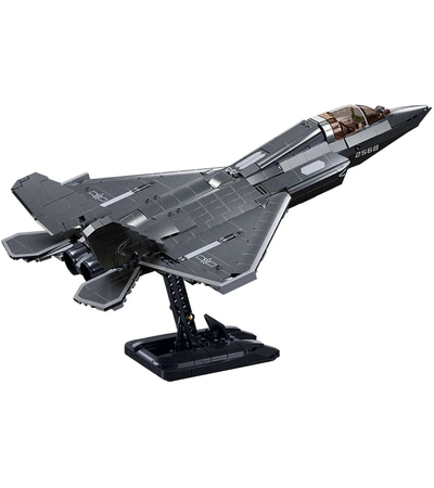 Конструктор Sluban Jet J-35 (M38-B1186), изображение 2 - GOODMi