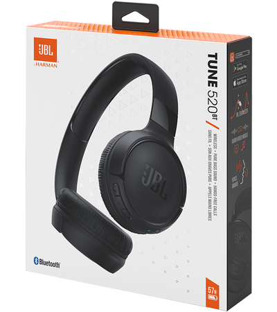 Беспроводные наушники JBL Tune 520BT Black, Основной цвет наушников: Черные, изображение 11 - GOODMi