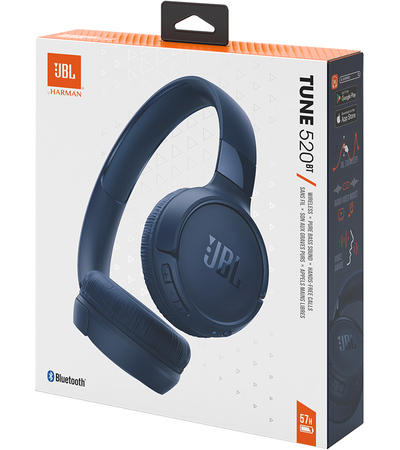 Беспроводные наушники JBL Tune 520BT Blue, Основной цвет наушников: Синие, изображение 11 - GOODMi