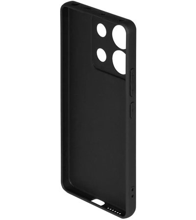 Чехол-накладка силиконовая для Redmi Note 13 Pro 5G черный, изображение 2 - GOODMi