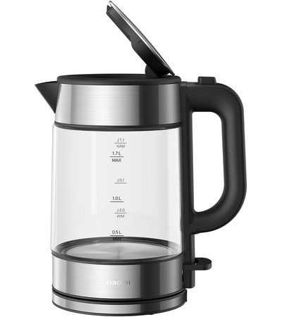 Чайник Xiaomi Electric Glass Kettle 1.7L Silver (BHR7490RU), изображение 2 - GOODMi