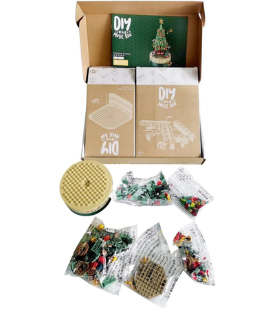 Конструктор-шкатулка JAKI Merry Christmas (JK1302), изображение 2 - GOODMi