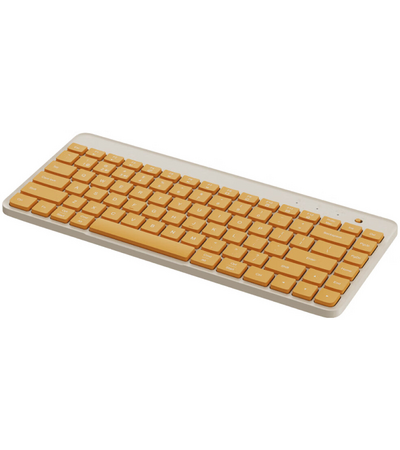 Клавиатура Xiaomi Mi Dual Mode Wireless Keyboard Yellow, Цвет: Желтый, изображение 2 - GOODMi