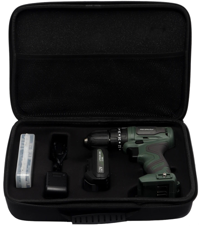 Аккумуляторная дрель-шуруповерт MarsWorker 12V Impact Drill Green, изображение 5 - GOODMi