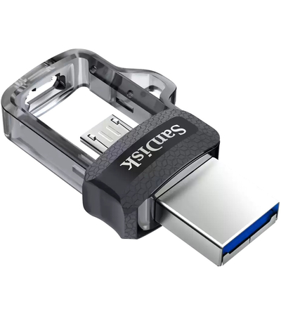 USB флешка SanDisk Ultra Dual OTG 32GB, изображение 3 - GOODMi