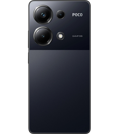 Смартфон POCO M6 Pro 8/256Gb черный, Цвет: Black / Черный, Оперативная память: 8 Гб, Встроенная память: 256 Гб, изображение 3 - GOODMi