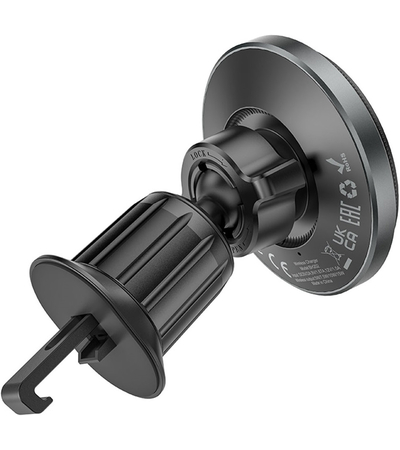 Автодержатель с БЗУ Borofone BH202 15W (Черный), изображение 2 - GOODMi