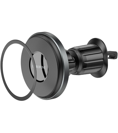 Автодержатель с БЗУ Borofone BH202 15W (Черный), изображение 3 - GOODMi