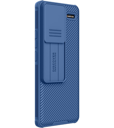 Чехол Nillkin CamShield для Redmi Note 13 Pro Plus синий, Основной цвет: Синий, изображение 2 - GOODMi
