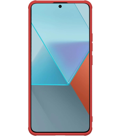 Чехол-накладка Nillkin FrostedShield для Redmi Note 13 Pro Plus красный, Основной цвет: Красный, изображение 4 - GOODMi