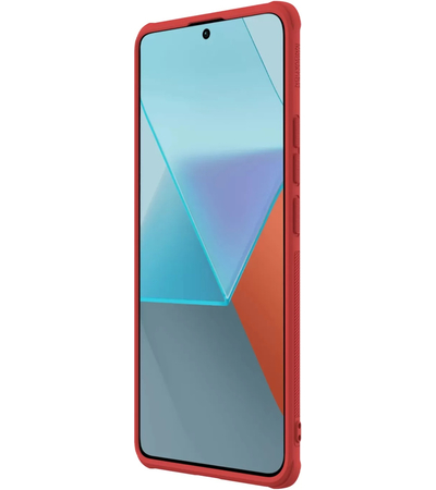 Чехол-накладка Nillkin FrostedShield для Redmi Note 13 Pro Plus красный, Основной цвет: Красный, изображение 5 - GOODMi