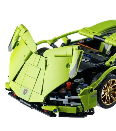 Конструктор Lamborghini Sián Racing Car, изображение 4 - GOODMi
