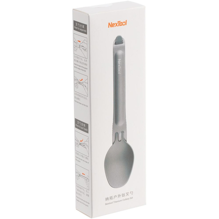 Набор титановых приборов Nextool Titanium Set (NE0124), изображение 8 - GOODMi